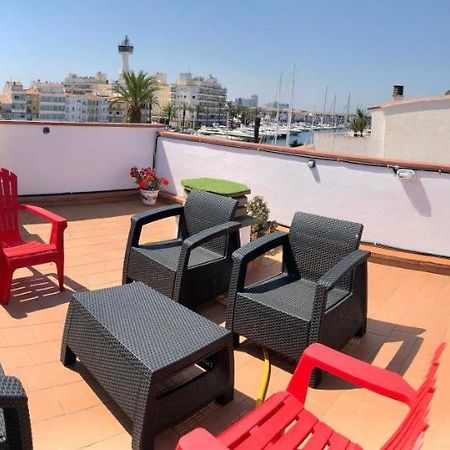 Appartement 80 M2,Port Rhodes D-2 Chambres, Terrasse Panoramique, Vue Sur Le Canal Principal D'Empuriabrava Esterno foto
