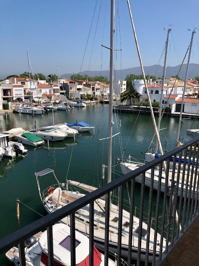 Appartement 80 M2,Port Rhodes D-2 Chambres, Terrasse Panoramique, Vue Sur Le Canal Principal D'Empuriabrava Esterno foto