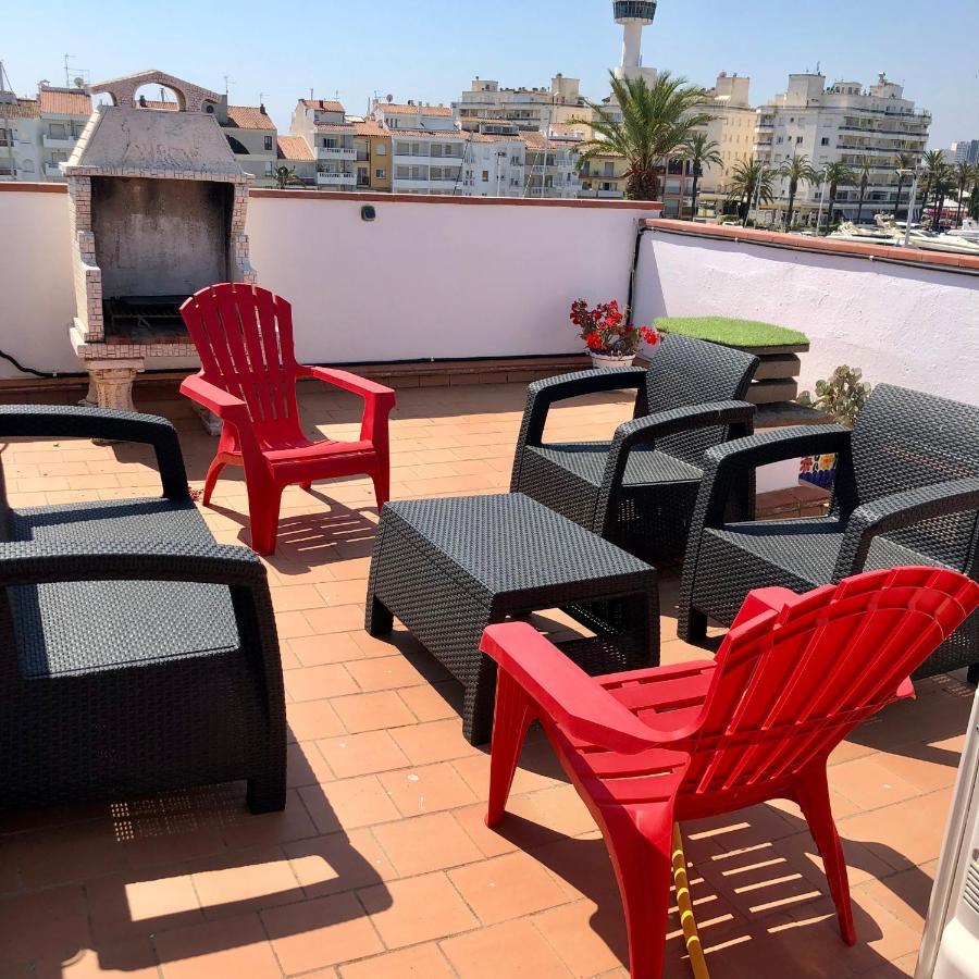 Appartement 80 M2,Port Rhodes D-2 Chambres, Terrasse Panoramique, Vue Sur Le Canal Principal D'Empuriabrava Esterno foto